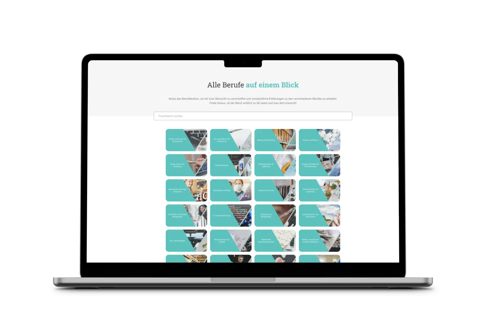 Finde den Beruf, der zu dir passt